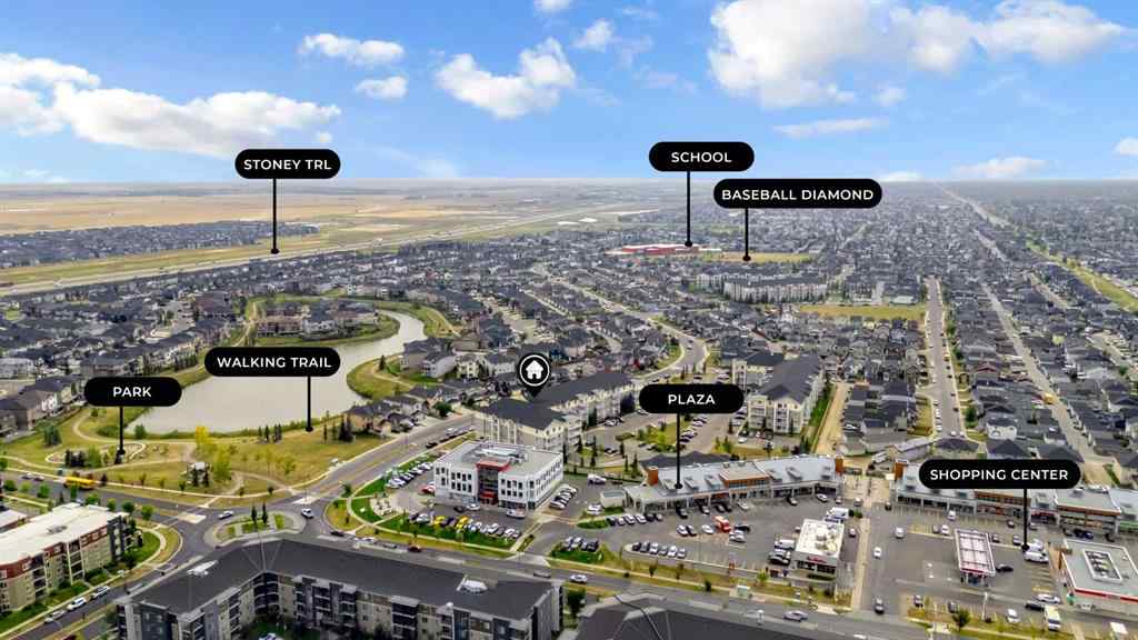 MLS® A2257971 - Unit #2212 1140 Taradale Drive NE in Taradale Calgary, Residential
