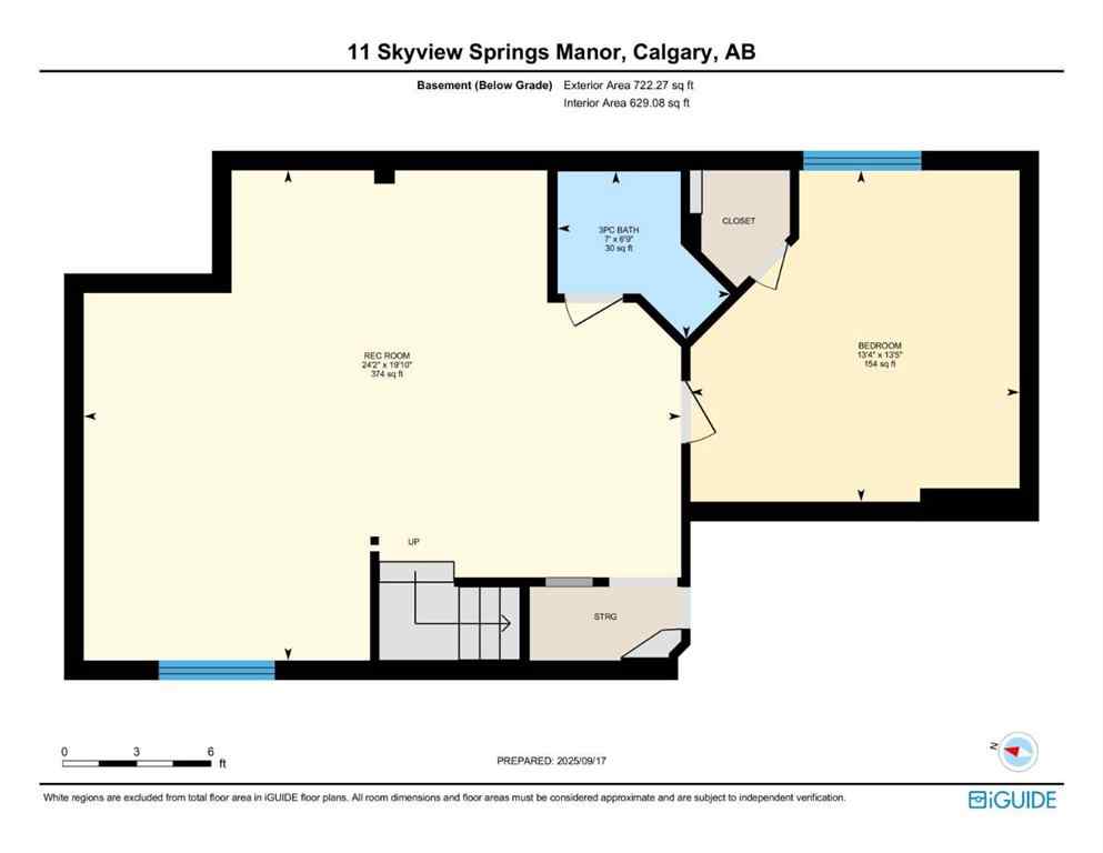 MLS® A2257973 - 11 Skyview Springs Manor NE in Skyview Ranch Calgary, Residential