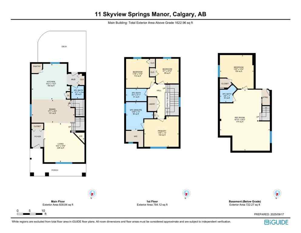 MLS® A2257973 - 11 Skyview Springs Manor NE in Skyview Ranch Calgary, Residential