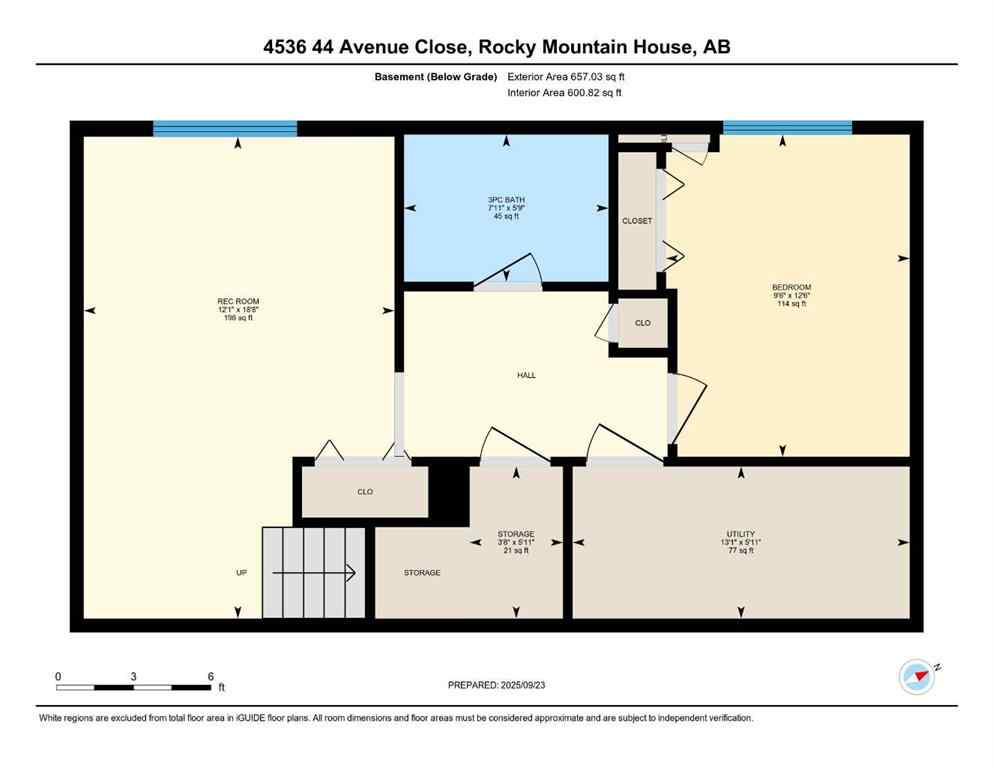 MLS® A2257989 - 4536 44 Avenue Close  in Rocky Mtn House Rocky Mountain House, Residential