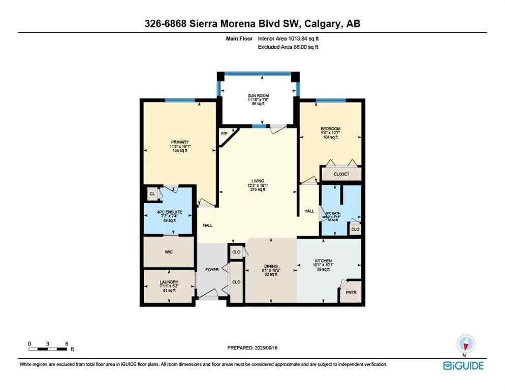 MLS® A2258024 - Unit #326 6868 Sierra Morena Boulevard SW in Signal Hill Calgary, Residential