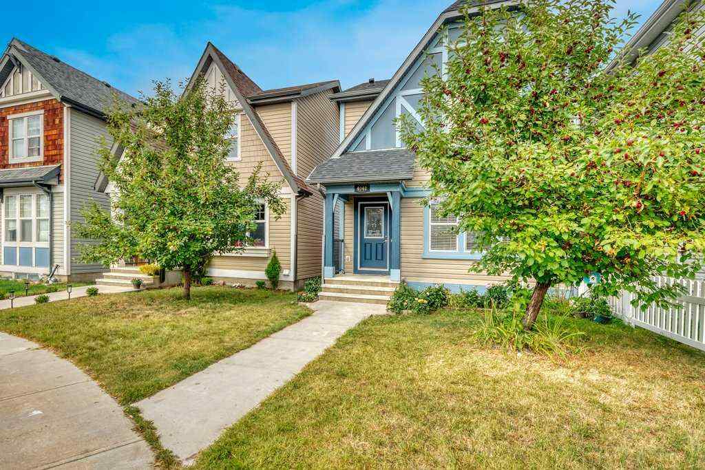 MLS® A2258026 - 4040 New Brighton Grove SE in New Brighton Calgary, Residential