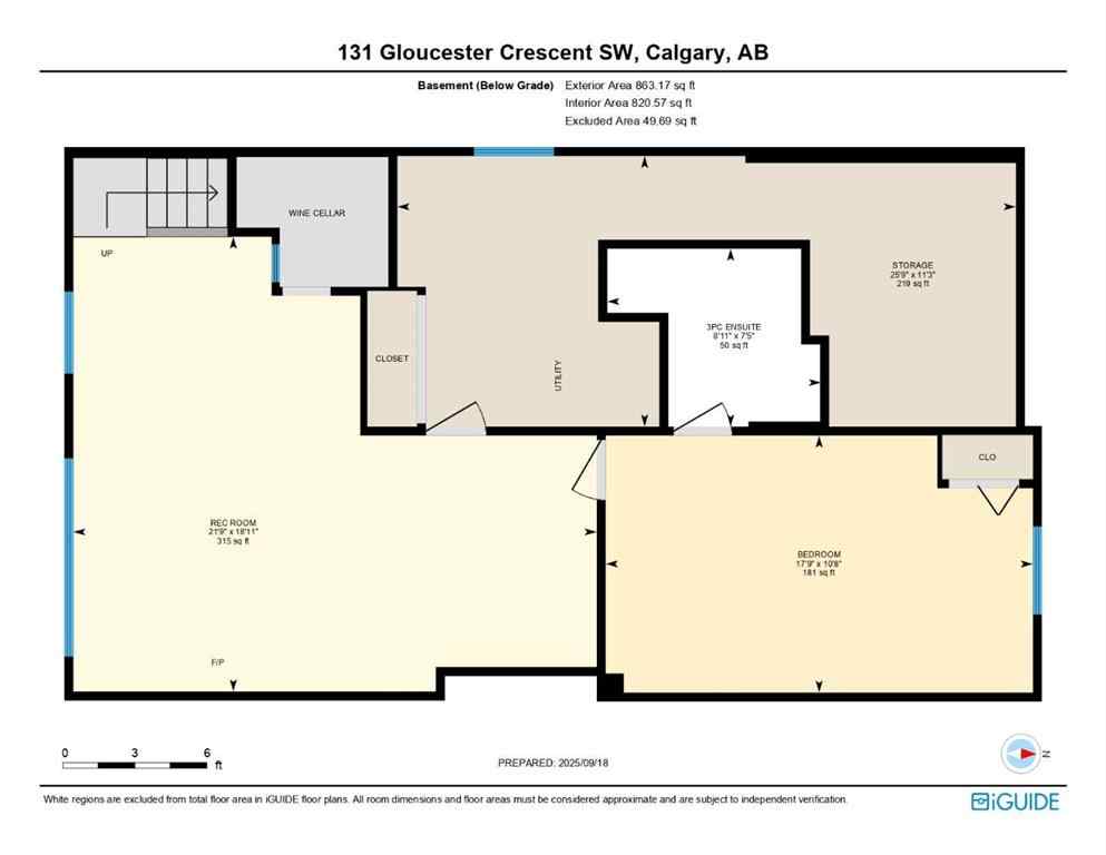 MLS® A2258046 - 131 Gloucester Crescent SW in Glamorgan Calgary, Residential