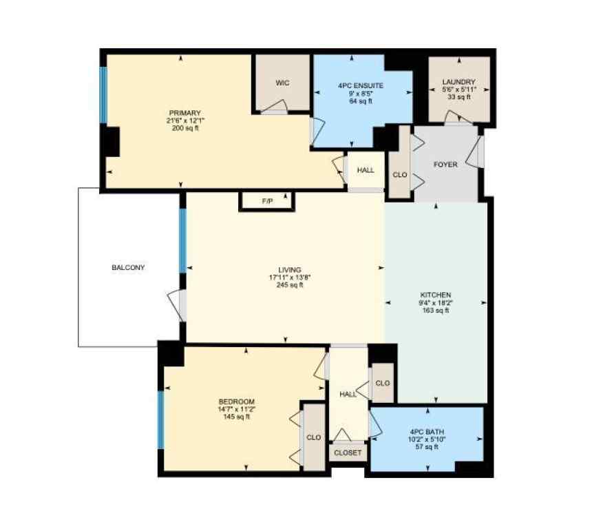 MLS® A2258050 - Unit #606 114 15 Avenue SW in Beltline Calgary, Residential