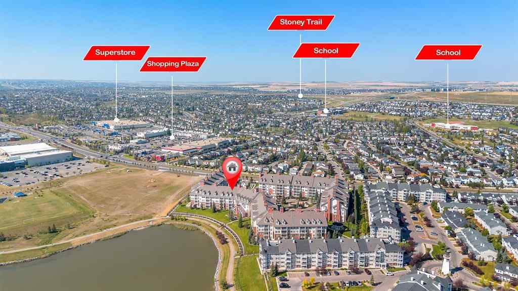 MLS® A2258078 - Unit #1312 151 Country Village Road NE in Country Hills Village Calgary, Residential