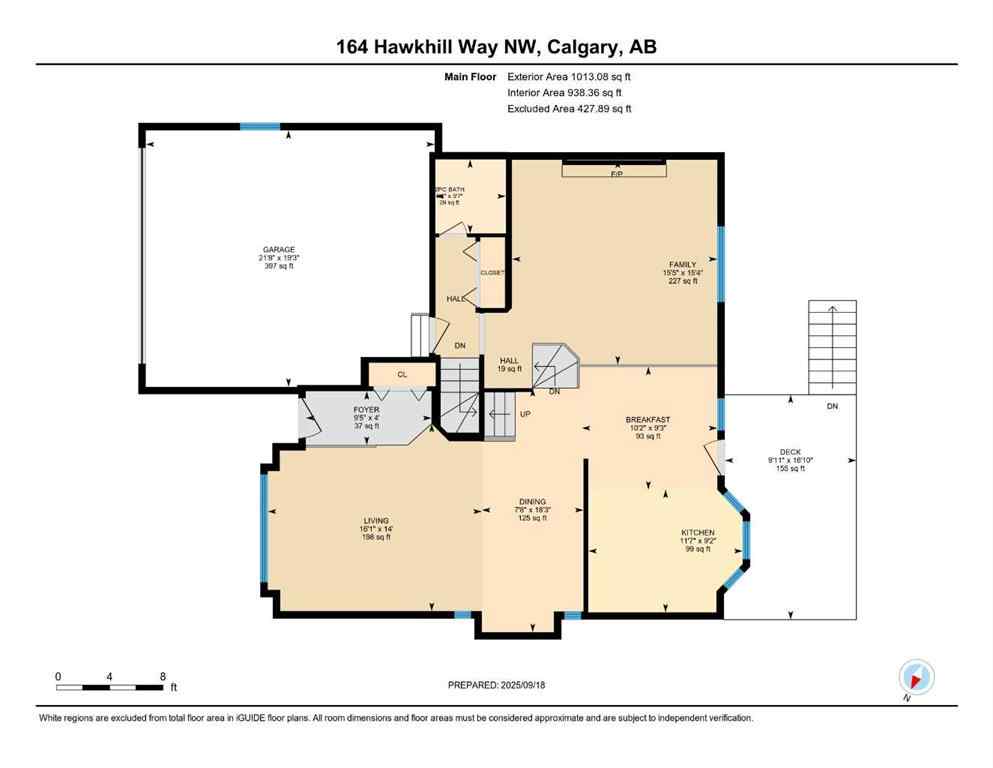 MLS® A2258106 - 164 Hawkhill Way NW in Hawkwood Calgary, Residential