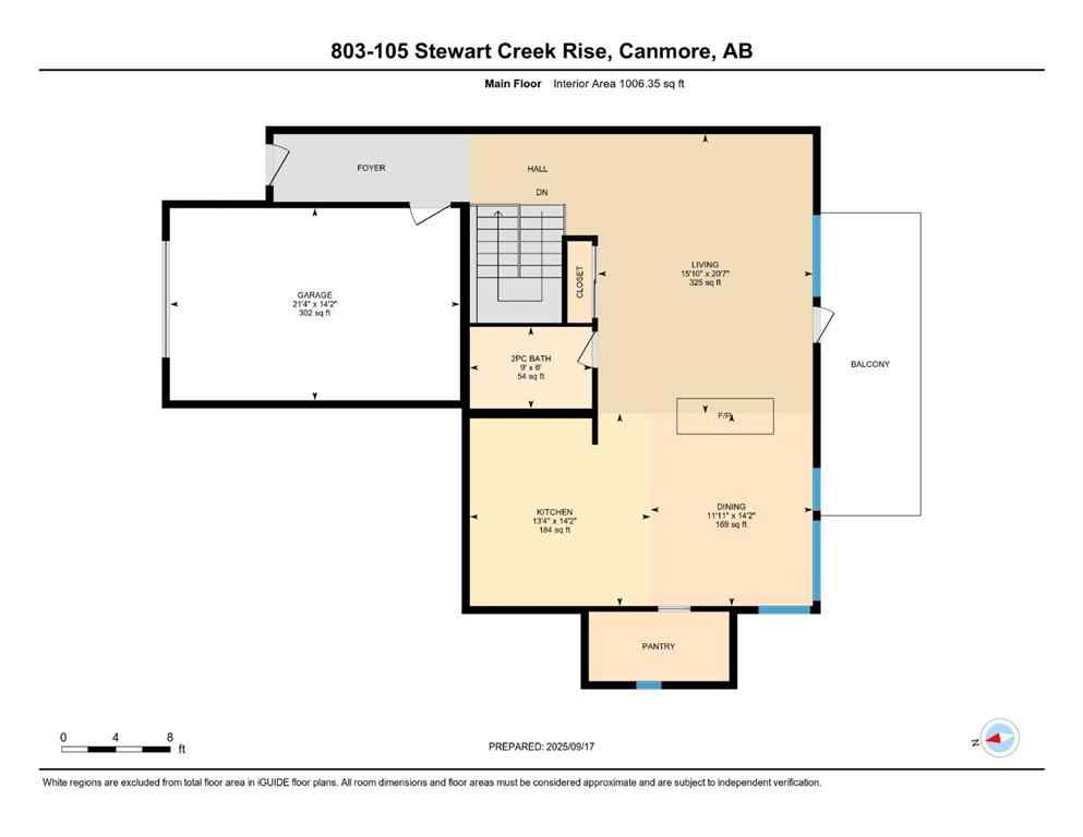 MLS® A2258136 - Unit #803 105 Stewart Creek Rise  in Three Sisters Canmore, Residential