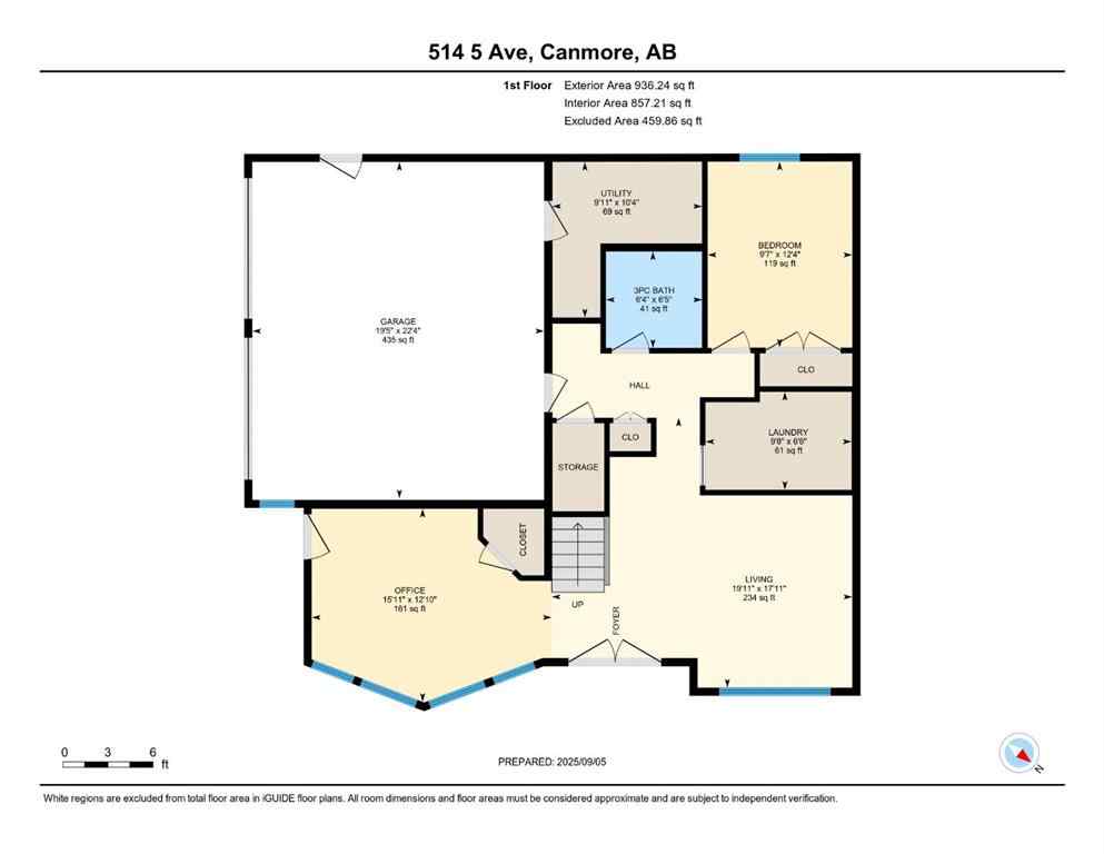 MLS® A2258143 - 514 5th Avenue  in South Canmore Canmore, Residential