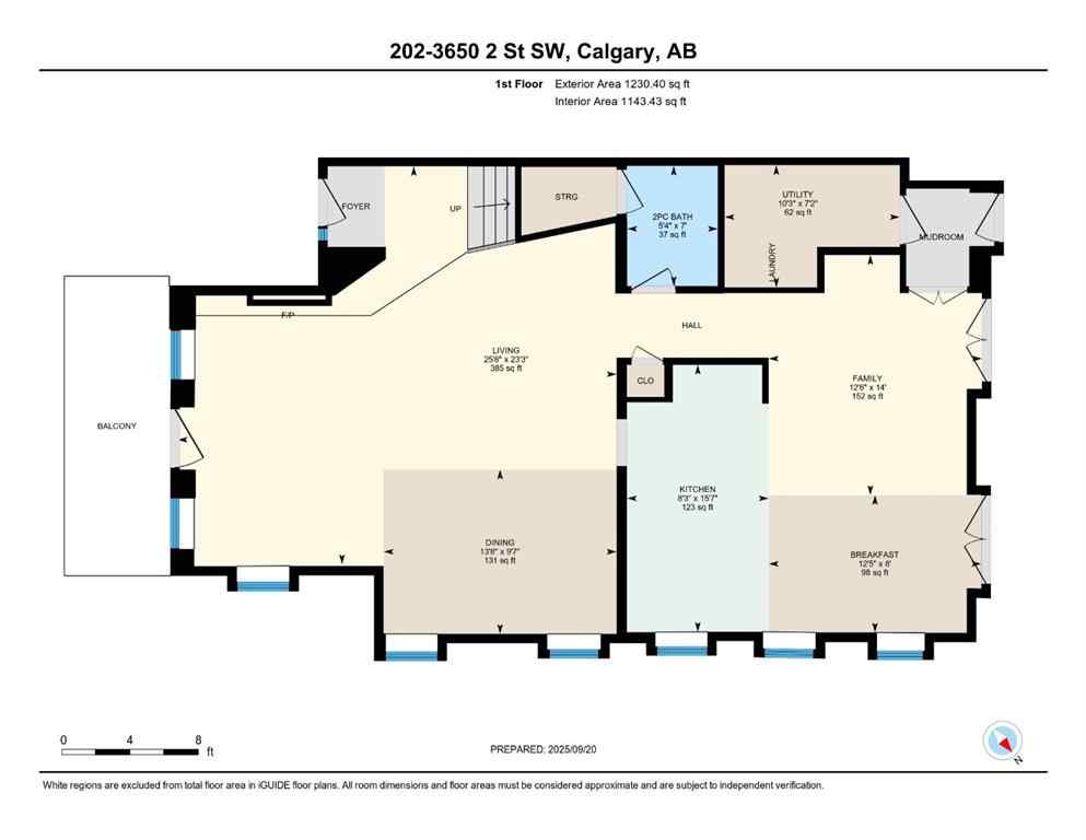 MLS® A2258160 - Unit #202 3650 2 Street SW in Parkhill Calgary, Residential