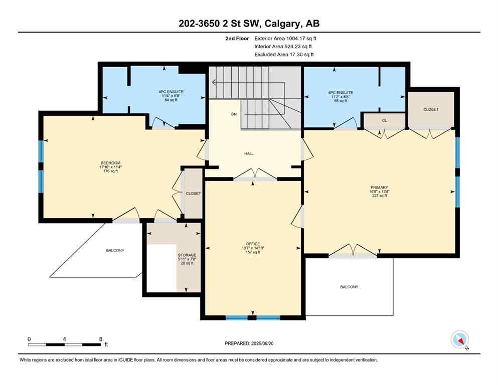 MLS® A2258160 - Unit #202 3650 2 Street SW in Parkhill Calgary, Residential