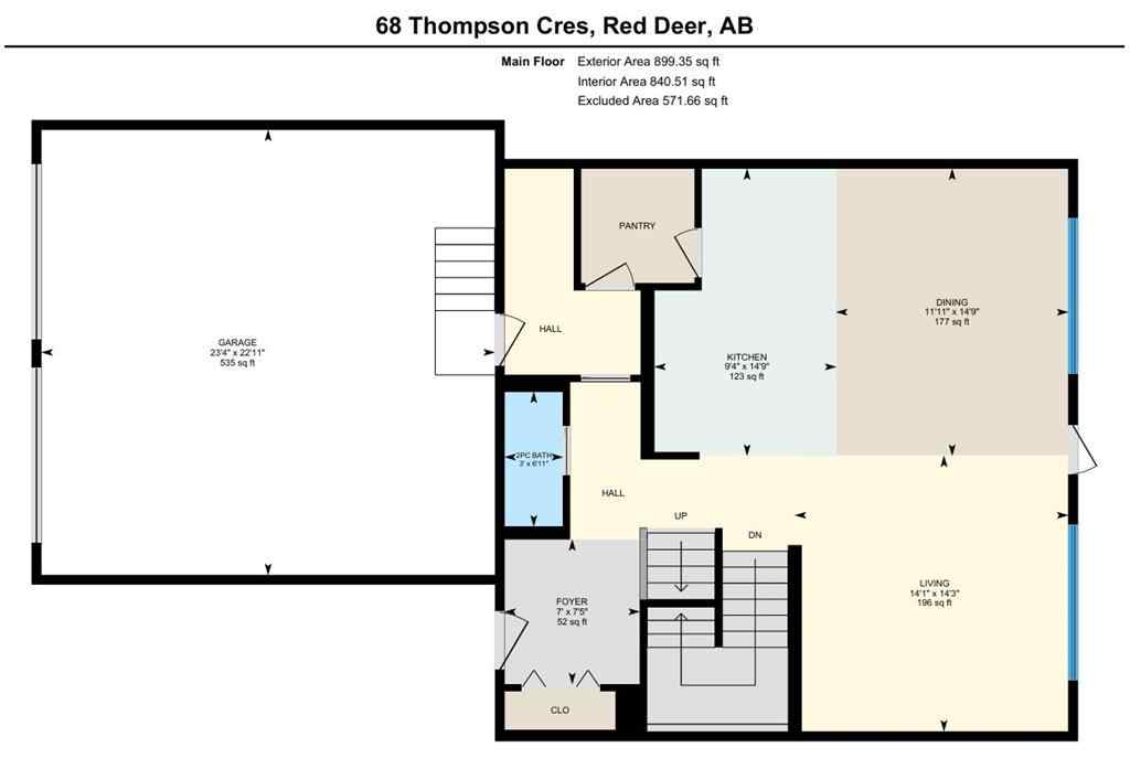 MLS® A2258175 - 68 Thompson Crescent  in Timberstone Red Deer, Residential