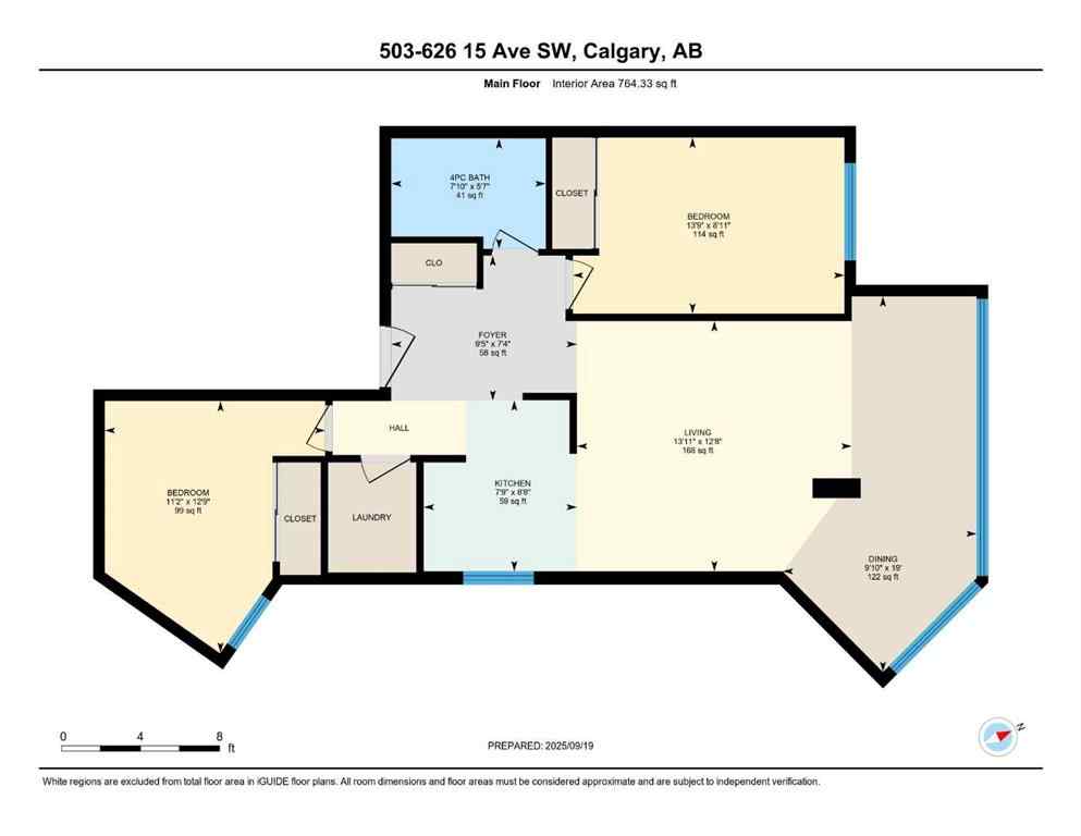 MLS® A2258219 - Unit #503 626 15 Avenue SW in Beltline Calgary, Residential