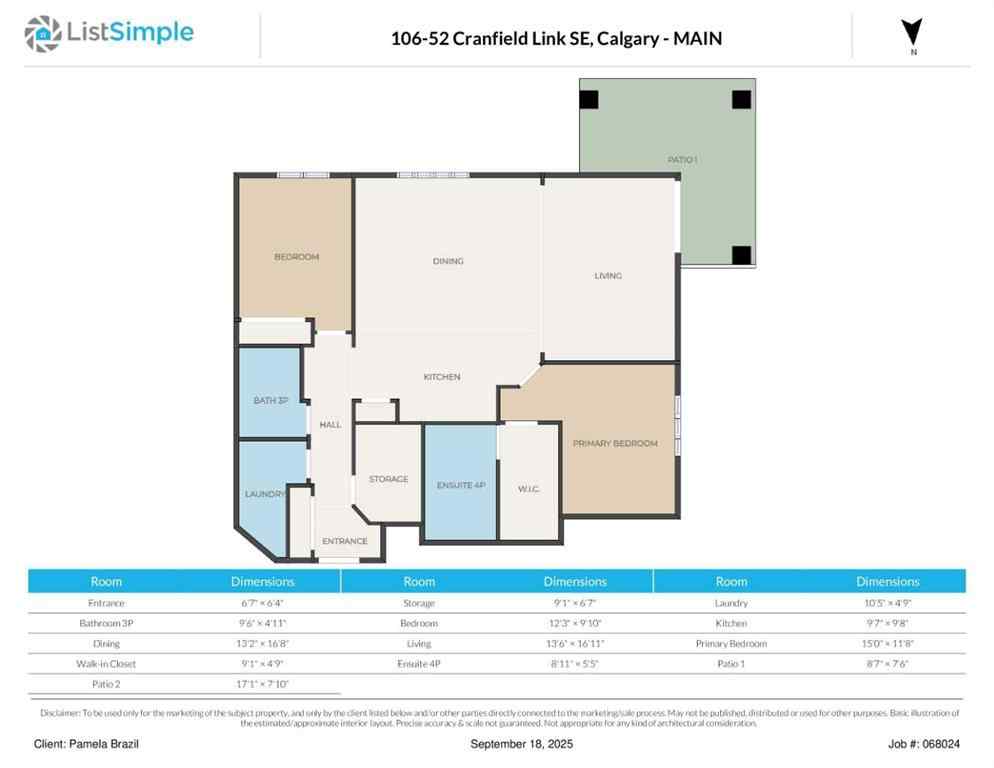 MLS® A2258229 - Unit #106 52 Cranfield Link SE in Cranston Calgary, Residential