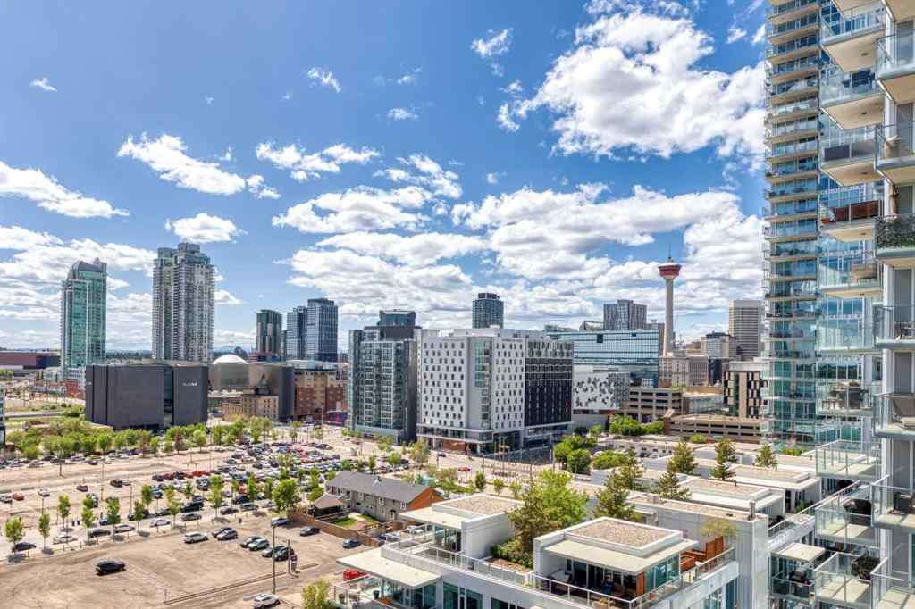 MLS® A2258293 - Unit #1010 550 Riverfront Avenue SE in Downtown East Village Calgary, Residential