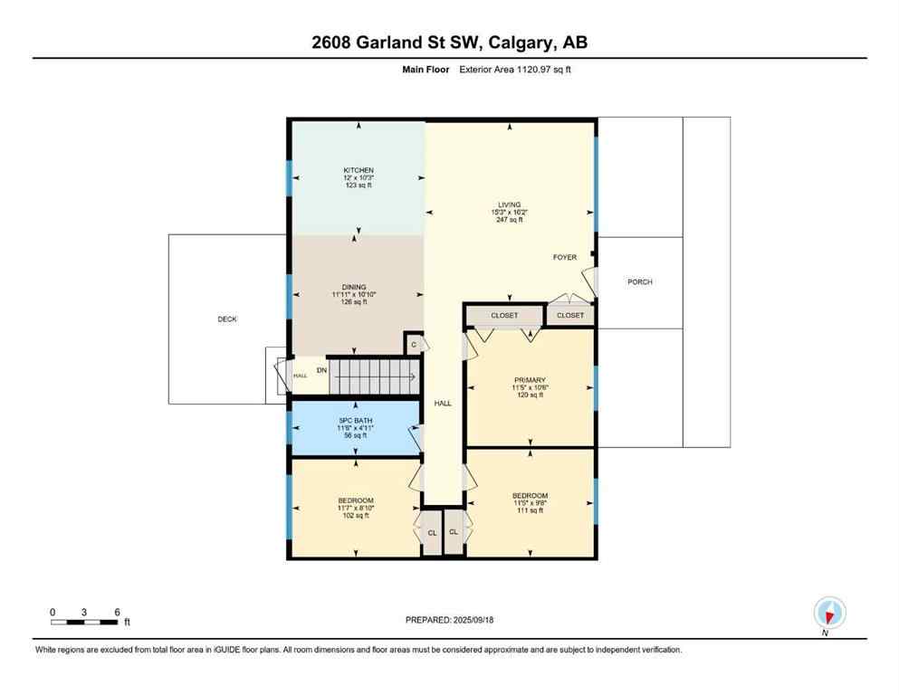 MLS® A2258301 - 2608 Garland Street SW in Glendale Calgary, Residential
