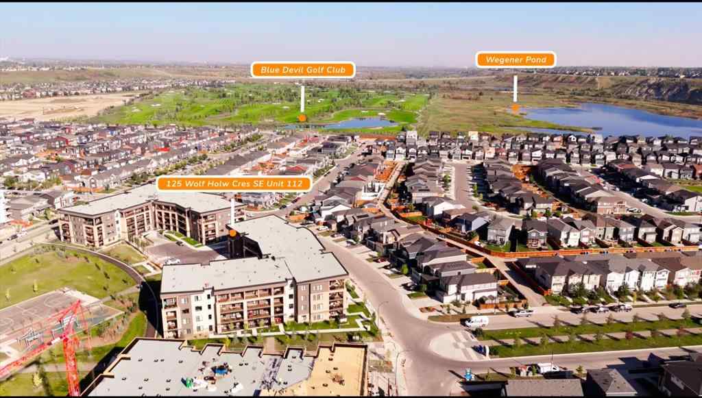MLS® A2258339 - Unit #112 125 Wolf Hollow Crescent SE in Wolf Willow Calgary, Residential