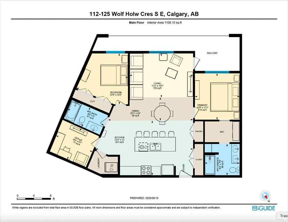 MLS® A2258339 - Unit #112 125 Wolf Hollow Crescent SE in Wolf Willow Calgary, Residential