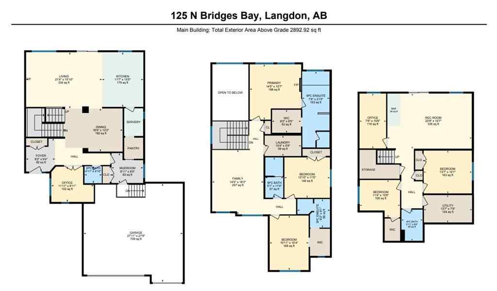 MLS® A2258354 - 125 North Bridges Bay SW in Bridges of Langdon Langdon, Residential