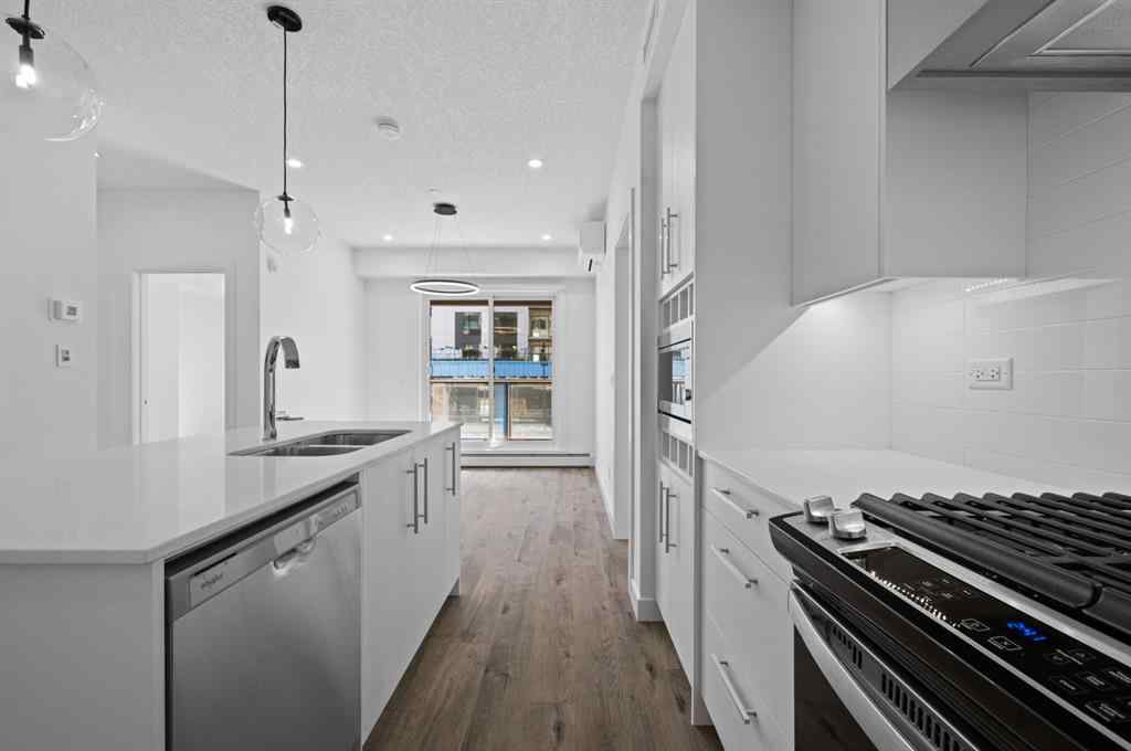 MLS® A2258363 - Unit #204 8370 Broadcast Avenue SW in West Springs Calgary, Residential
