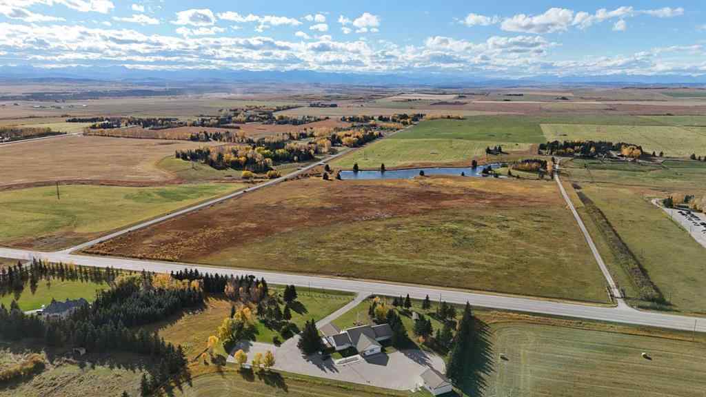 MLS® A2258377 -  NW Corner of Range Road 33 and Huggard Road   in Springbank Rural Rocky View County, Land