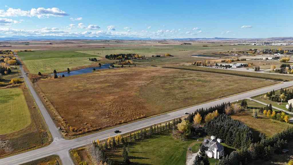 MLS® A2258377 -  NW Corner of Range Road 33 and Huggard Road   in Springbank Rural Rocky View County, Land