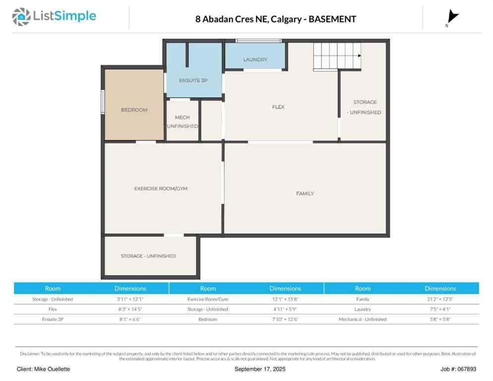 MLS® A2258387 - 8 Abadan Crescent NE in Abbeydale Calgary, Residential