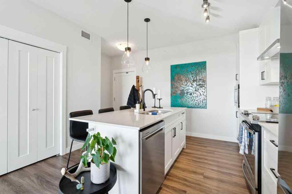 MLS® A2258398 - Unit #417 400 Auburn Meadows Common SE in Auburn Bay Calgary, Residential