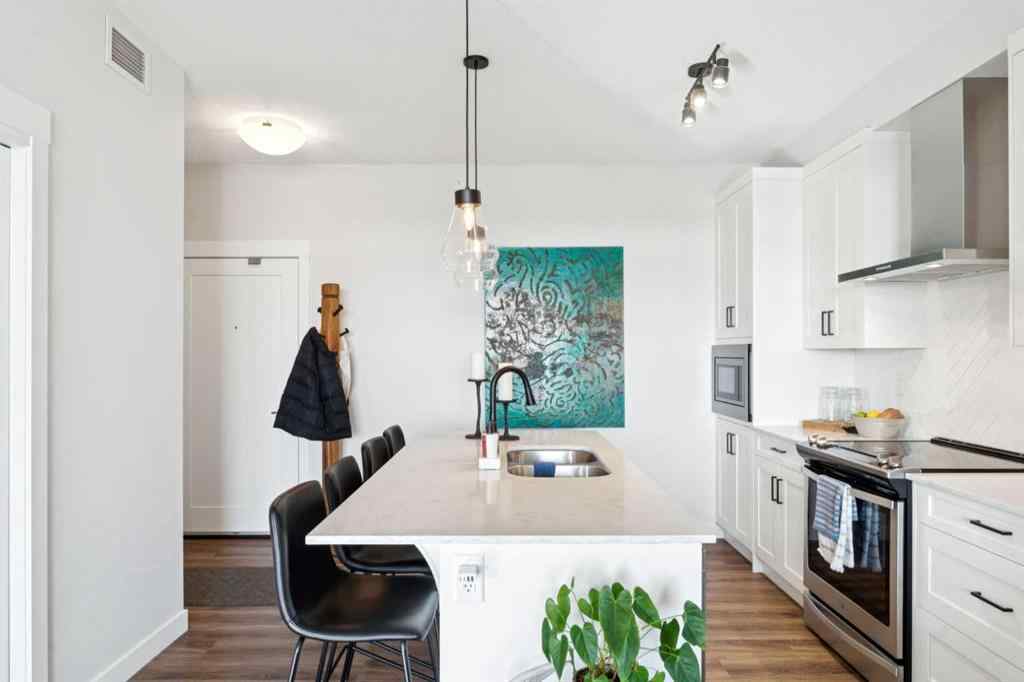 MLS® A2258398 - Unit #417 400 Auburn Meadows Common SE in Auburn Bay Calgary, Residential