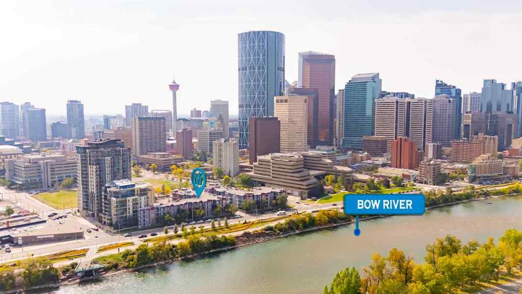 MLS® A2258412 - Unit #343 333 RIVERFRONT Avenue SE in Downtown East Village Calgary, Residential