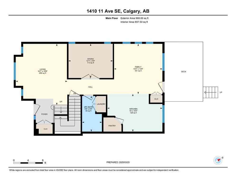 MLS® A2258415 - 1410 11 Avenue SE in Inglewood Calgary, Residential