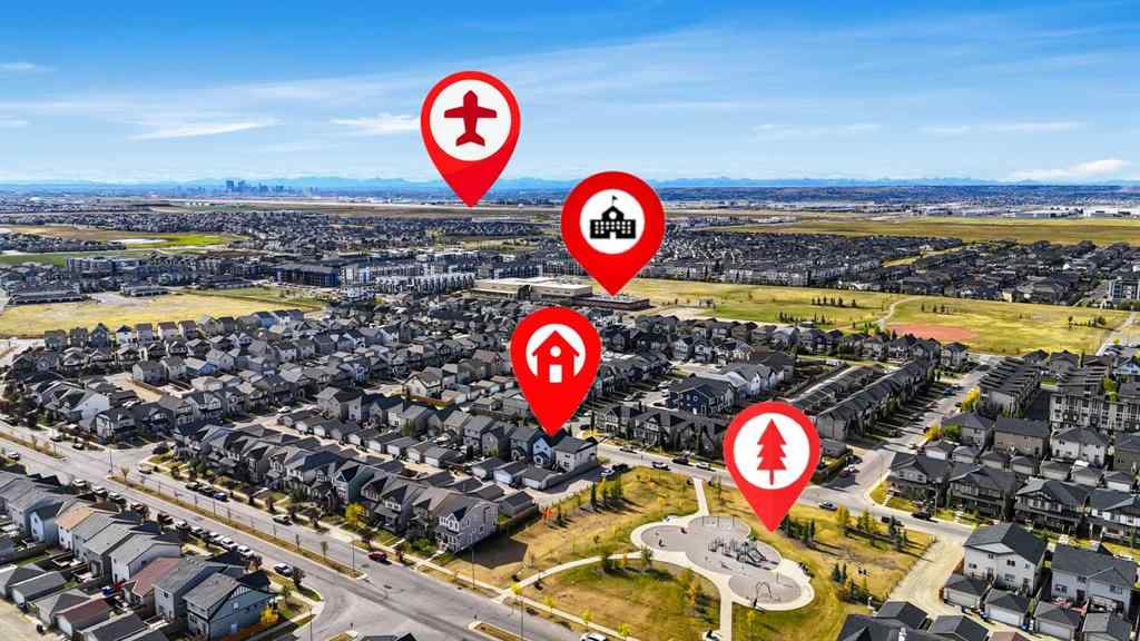 MLS® A2258438 - 144 Skyview Point Green NE in Skyview Ranch Calgary, Residential