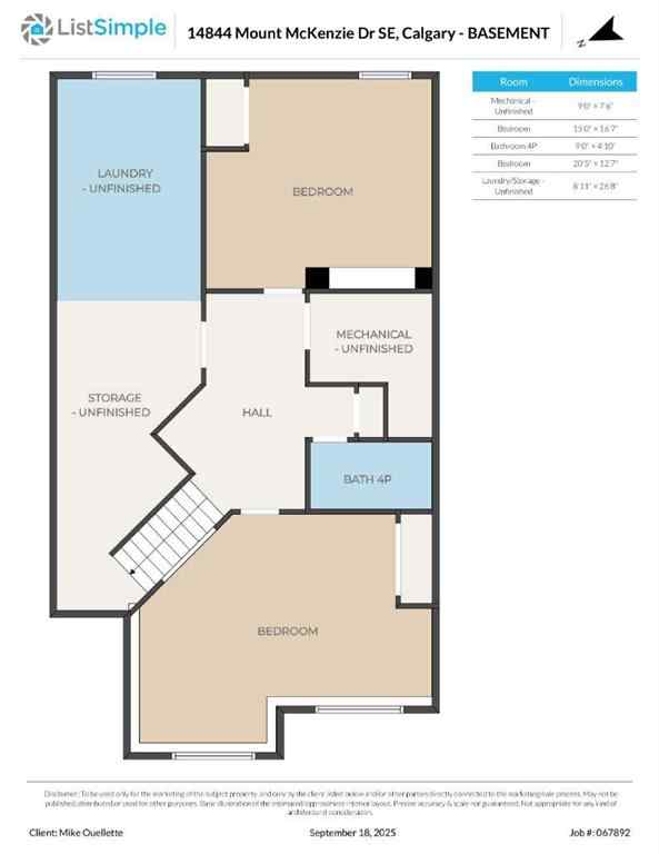 MLS® A2258454 - 14844 Mt Mckenzie Drive SE in McKenzie Lake Calgary, Residential