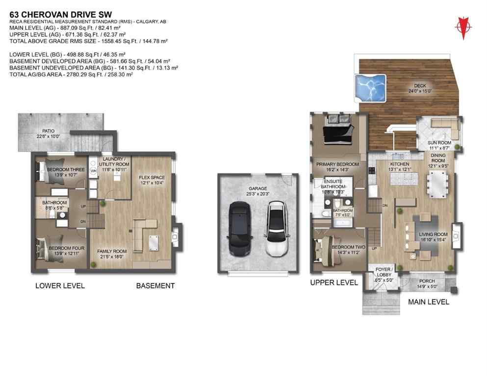 MLS® A2258516 - 63 Cherovan Drive SW in Chinook Park Calgary, Residential