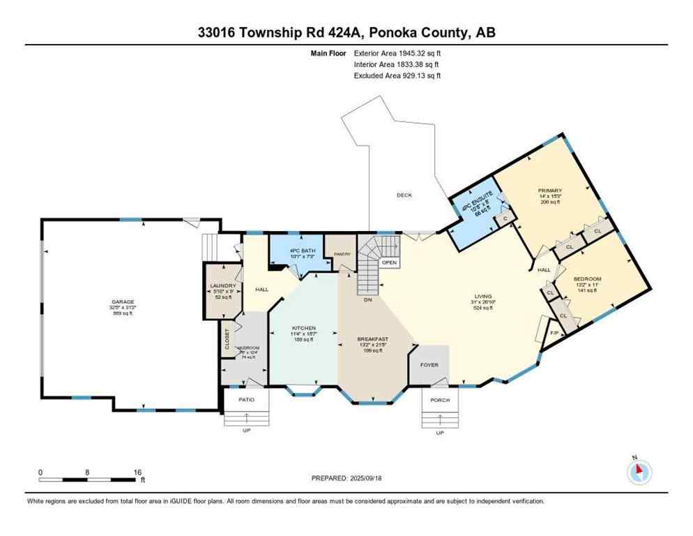 MLS® A2258531 - 33016 Township Road 424A   in NONE Rural Ponoka County, Residential