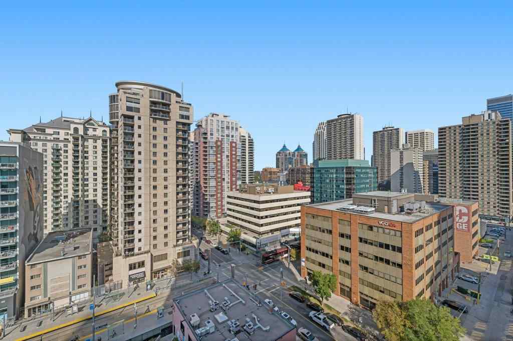 MLS® A2258550 - Unit #1207 1100 8 Avenue SW in Downtown West End Calgary, Residential