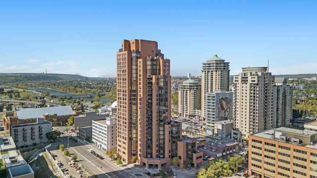 MLS® A2258550 - Unit #1207 1100 8 Avenue SW in Downtown West End Calgary, Residential
