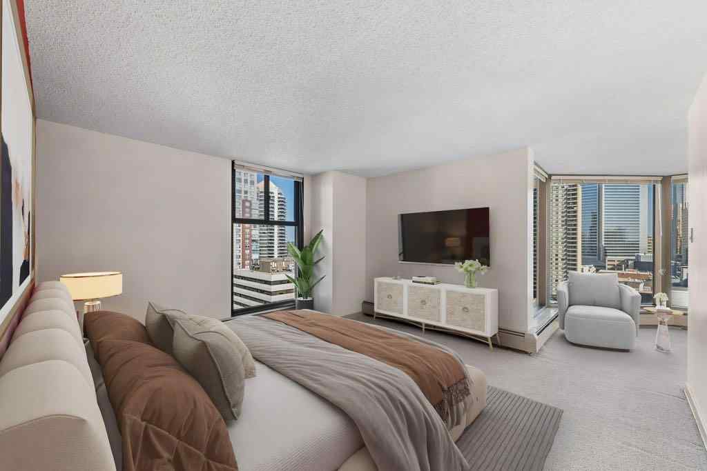 MLS® A2258550 - Unit #1207 1100 8 Avenue SW in Downtown West End Calgary, Residential