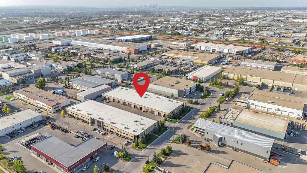 MLS® A2258586 - Unit #133 10555 48 Street SE in East Shepard Industrial Calgary, Commercial