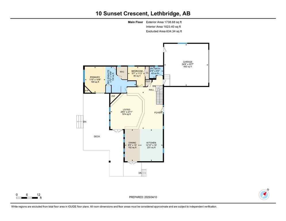 MLS® A2258612 - 10 Sunset Crescent  in NONE Rural Lethbridge County, Residential