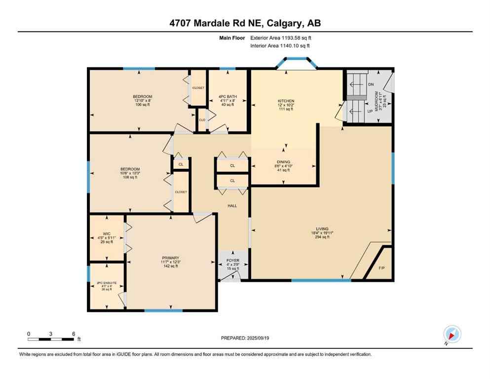 MLS® A2258658 - 4707 Mardale Road NE in Marlborough Calgary, Residential