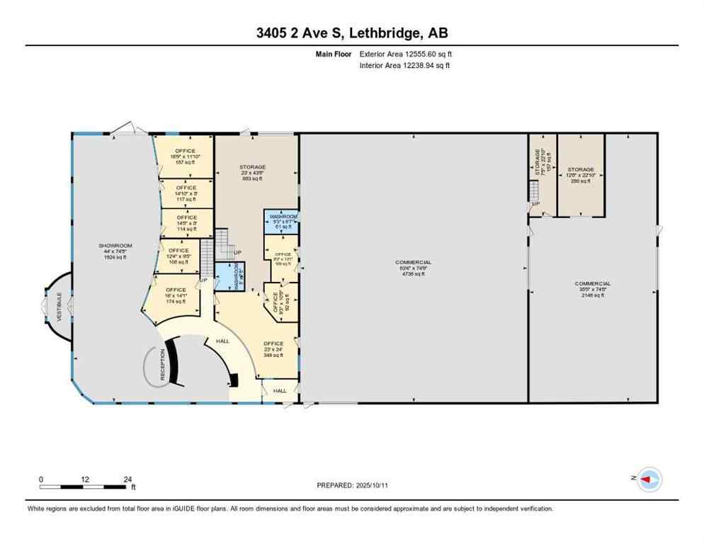 MLS® A2258685 - 3405 2 Avenue S in Wt Hill Business Park Lethbridge, Commercial