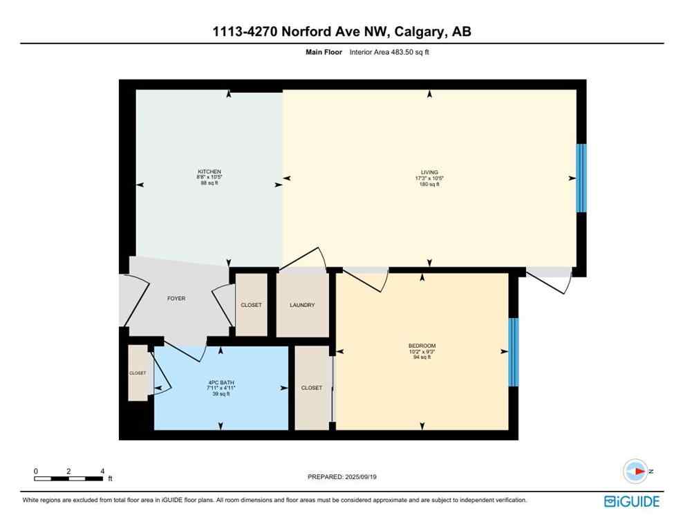 MLS® A2258686 - Unit #1113 4270 Norford Avenue NW in University District Calgary, Residential