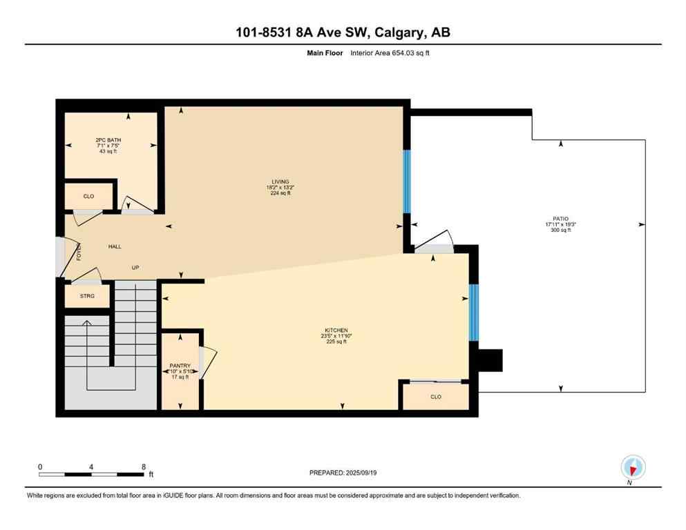 MLS® A2258699 - Unit #101 8531 8A Avenue SW in West Springs Calgary, Residential