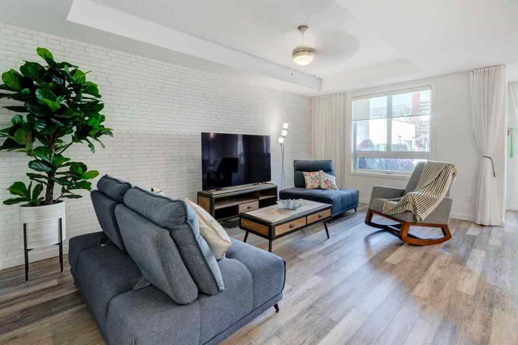 MLS® A2258699 - Unit #101 8531 8A Avenue SW in West Springs Calgary, Residential