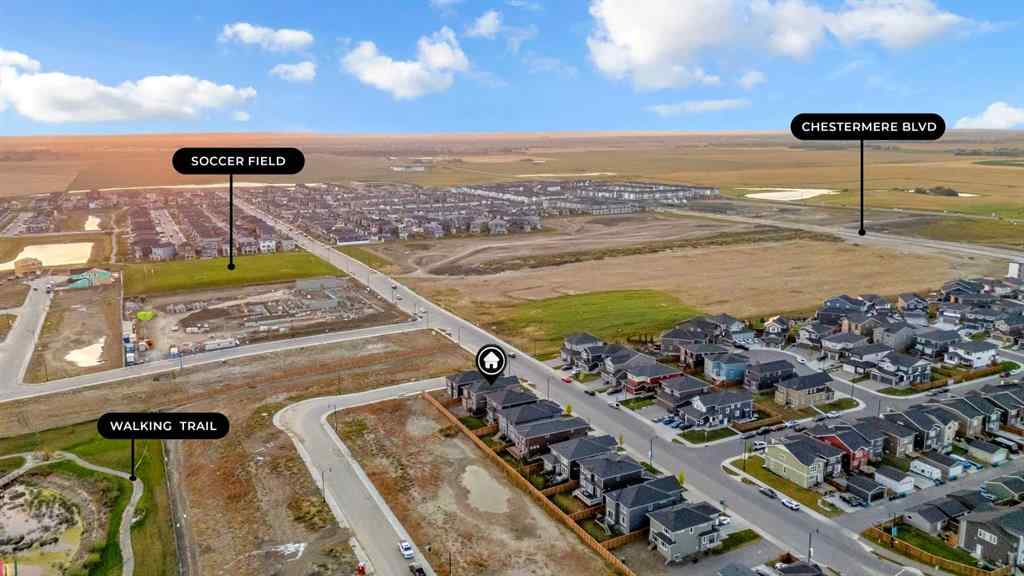 MLS® A2258700 - 628 West Lakeview Drive  in Dawson\'s Landing Chestermere, Residential