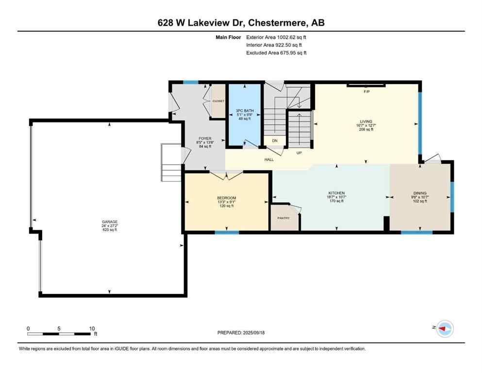MLS® A2258700 - 628 West Lakeview Drive  in Dawson\'s Landing Chestermere, Residential