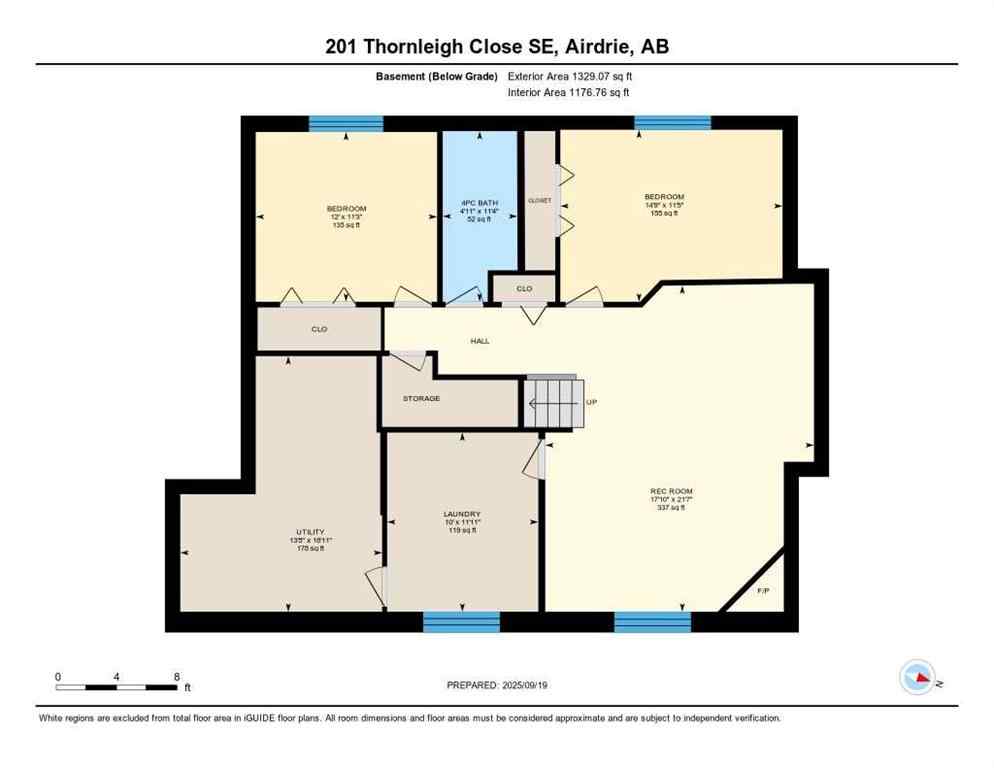 MLS® A2258713 - 201 Thornleigh Close SE in Thorburn Airdrie, Residential