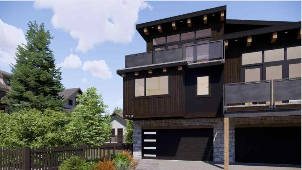 MLS® A2258727 - Unit #B 713 4TH Street  in South Canmore Canmore, Residential