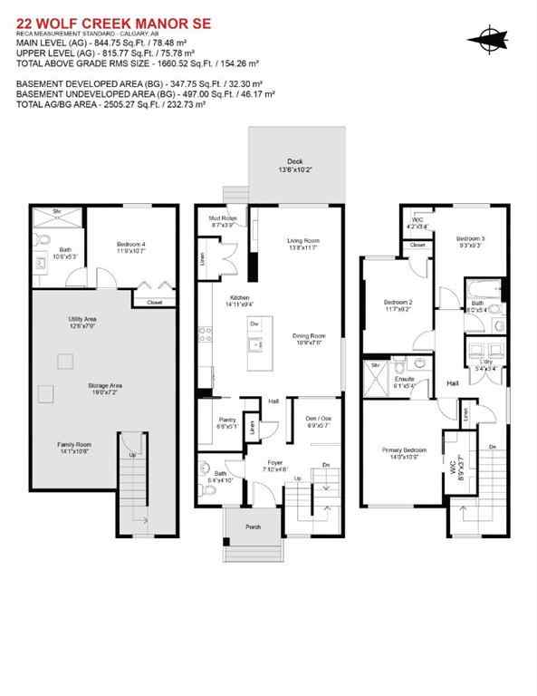 MLS® A2258731 - 22 Wolf Creek Manor SE in Wolf Willow Calgary, Residential