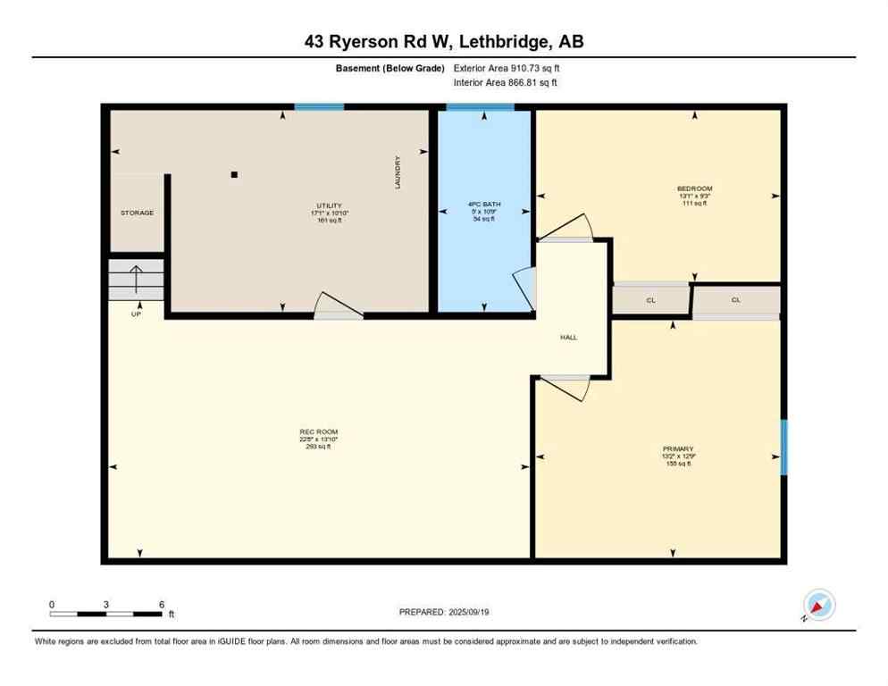 MLS® A2258732 - 43 Ryerson Road W in Varsity Village Lethbridge, Residential
